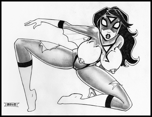 avengers jessica_drew marvel spider-woman zeus(artist)