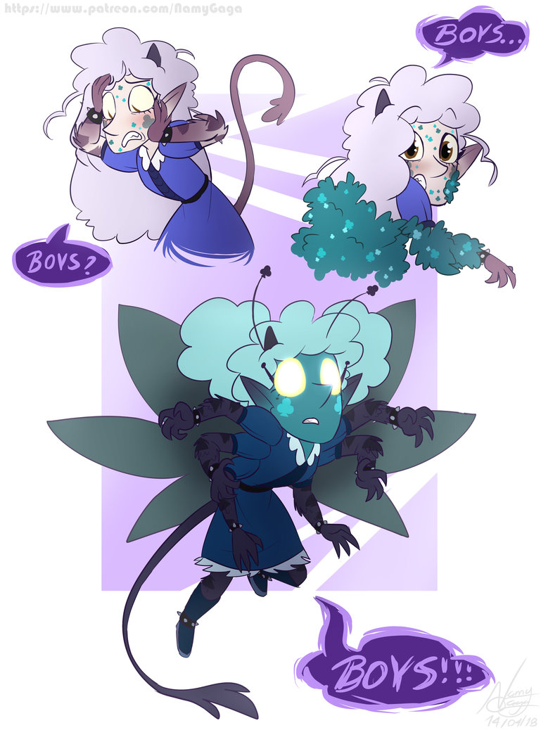 2018 alternate_universe animal_humanoid arthropod butterfly clothed clothing demon dialogue english_text humanoid hybrid insect insect_humanoid meteora_butterfly mewberty mewman missheinous monster namygaga signature solo star_vs._the_forces_of_evil svtfoe teenager text young