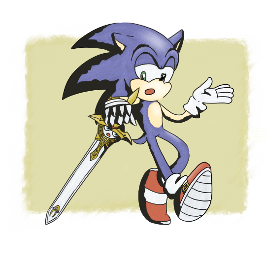 caliburn chippidraws chocolatechippi hedgehog male mammal melee_weapon sonic_(series) sonic_and_the_black_knight sonic_the_hedgehog sword weapon
