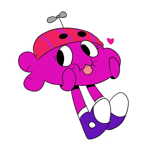 &lt;3 bexi black_eyes cartoon_network clothing fan_character female fish footwear hat marine pink_skin pirateshenani shoes sklyn the_amazing_world_of_gumball