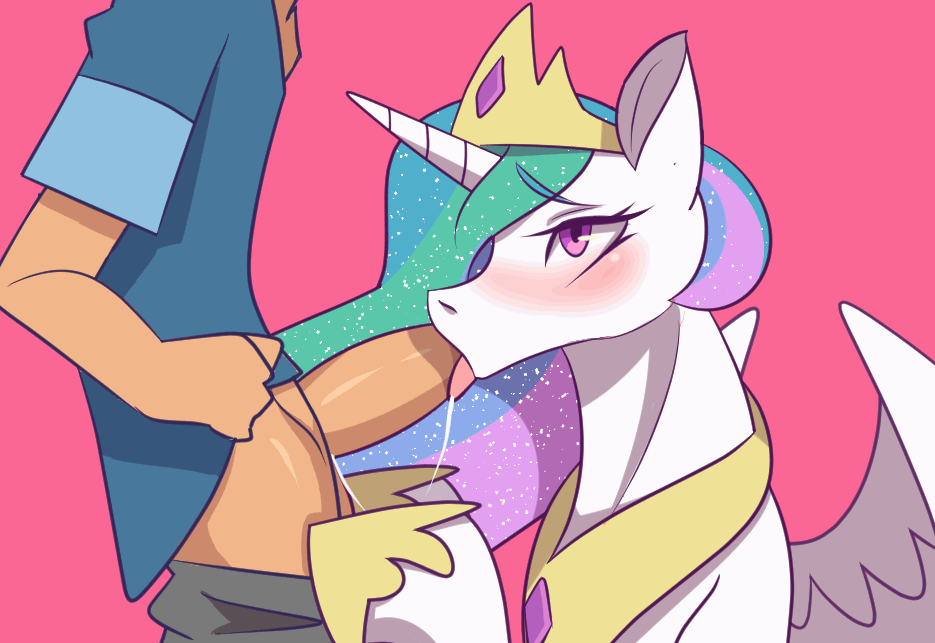 2018 animated balls blush deep_throat duo equine faceless_male fellatio female friendship_is_magic half-closed_eyes humanoid_penis looking_at_partner looking_up loop male male/female male_penetrating mammal my_little_pony oral oral_penetration penetration penis princess_celestia_(mlp) saliva saliva_string sex simple_background solo_focus wings 馬文