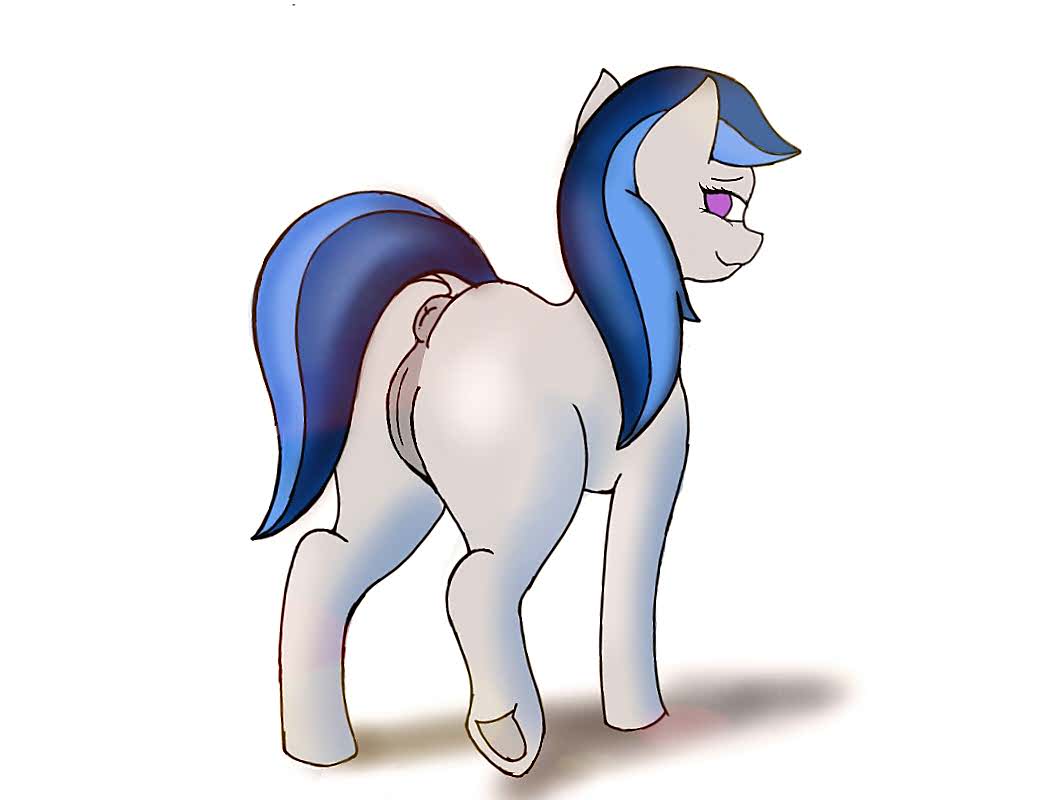 anatomically_correct cobalt_skies equine fan_character female feral horse mammal my_little_pony pony pussy simple_background white_background