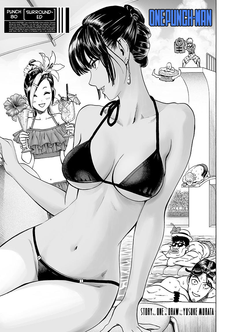 4boys :d arm_support bald bare_arms bare_legs bare_shoulders bikini black_bikini black_hair black_sclera blush bracelet breasts closed_eyes cloud cloudy_sky day drink earrings facing_viewer flower frilled_swimsuit frills fubuki_(one-punch_man) genos goggles goggles_on_head greyscale grin hair_flower hair_ornament hard_translated hat jewelry jumping king_(one-punch_man) large_breasts life_vest lipstick long_hair lying makeup matsuge_(one-punch_man) midriff monochrome multicolored_hair multiple_boys multiple_girls murata_yuusuke muscle navel non-web_source official_art on_side one-punch_man open_mouth outdoors parasol parted_lips pool profile saitama_(one-punch_man) sansetsukon_no_lily shorts sitting sky smile spread_legs straw_hat streaked_hair sunglasses swimsuit tied_hair umbrella underboob water yamazaru_(one-punch_man)