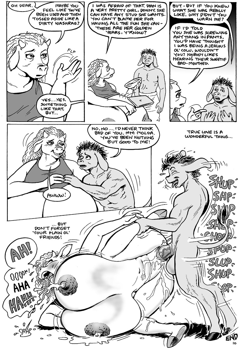 2001 age_difference anthro arbitrary_lactation areola balls big_balls big_breasts big_penis black_and_white black_hair blush bovine breasts cattle clothed clothing comic dialogue digital_media_(artwork) donkey duo english_text equine female hair huge_breasts huge_penis hyper hyper_breasts karno lactating larger_female male male/female mammal monochrome muscular muscular_male nipples nude older_female pants penetration penis pussy pussy_juice sex shirt size_difference smaller_male speech_bubble text thick_thighs tongue tongue_out topless vaginal vaginal_penetration voluptuous wide_hips younger_male