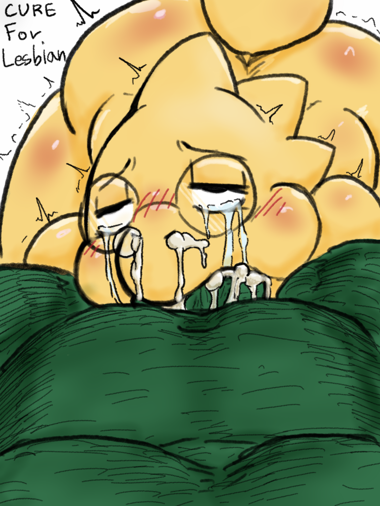 alphys blush cum cum_bubble cum_from_nose cum_in_mouth cum_in_nose cum_inside deep_throat eyewear female forced glasses hakiahki humanoid male male/female nude oral oral_penetration orc penetration penis reptile scalie sex simple_background tears undertale video_games