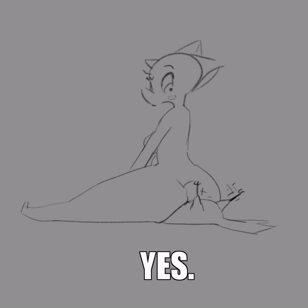2017 ambiguous_gender animated anthro anthro_on_feral avian bat bestiality big_butt bird breasts butt dusk_(tabuley) english_text facesitting female female/ambiguous feral grey_background greyscale looking_back lying mammal monochrome nude on_back simple_background sitting tabuley text