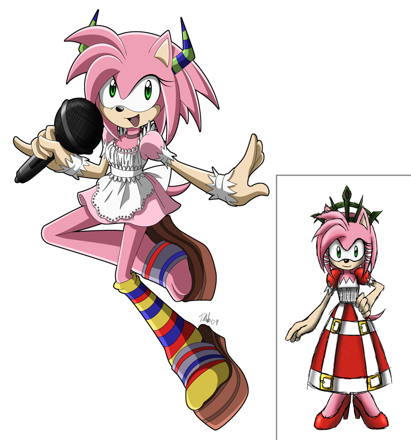 2009 amy_rose anthro clothing female footwear green_eyes looking_at_viewer metalpandora shoes simple_background solo sonic_(series) white_background