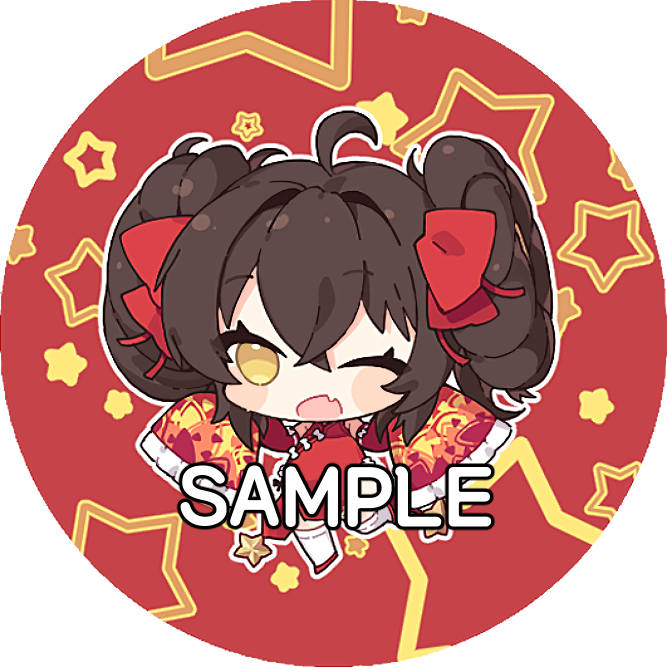 ahoge bangs blush_stickers bow brown_eyes brown_hair chibi china_dress chinese_clothes detached_sleeves double_bun dress eyebrows_visible_through_hair fang frilled_sleeves frills girls_frontline hair_between_eyes hair_bow ia_(ias1010) long_sleeves looking_at_viewer one_eye_closed qbz-97_(girls_frontline) red_bow red_dress red_footwear ribbon-trimmed_legwear ribbon_trim sample side_bun sleeveless sleeveless_dress sleeves_past_fingers sleeves_past_wrists solo standing standing_on_one_leg star thighhighs white_legwear wide_sleeves
