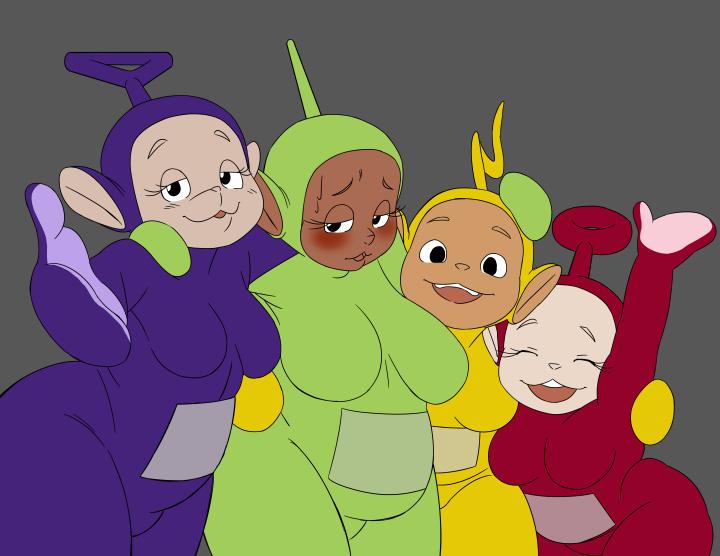 breasts compression_artifacts dipsy_(teletubbies) female grey_background group humanoid laa-laa_(teletubbies) mr._nsfw not_furry po_(teletubbies) simple_background teletubbies tinky_winky_(teletubbies)