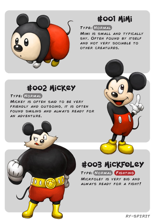 4_fingers alternate_form anthro belt black_body black_eyes black_fur black_nose character_name clothed clothing digital_media_(artwork) digital_painting_(artwork) disney english_text fire fist flaming_tail footwear front_view fur hand_behind_back hand_on_hip licking licking_lips looking_aside male mammal mickey_mouse mouse nintendo one_eye_closed open_mouth parody pok&eacute;mon pose raised_index_finger rodent ry-spirit shoes shorts simple_background size_difference smile solo standing tan_fur text tongue tongue_out toony topless tsum_tsum video_games white_gloves wink