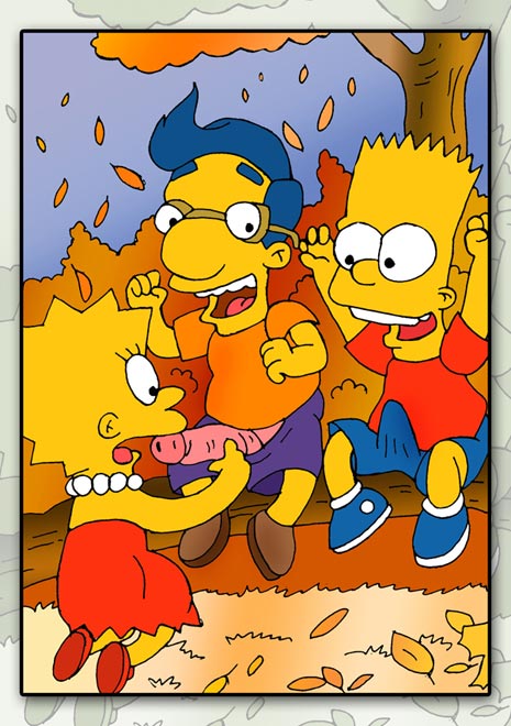 bart_simpson lisa_simpson milhouse_van_houten tagme the_simpsons