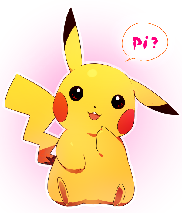 2012 ambiguous_gender cute dipstick_ears komegasi looking_at_viewer nintendo open_mouth open_smile outline pikachu pink_background pok&eacute;mon pok&eacute;mon_(species) red_cheeks simple_background smile solo speech_bubble video_games yellow_body
