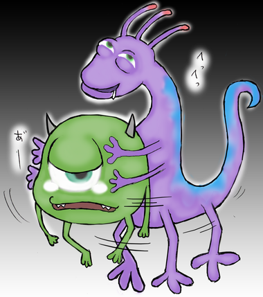 disney mike_wazowski monsters_inc randall tagme