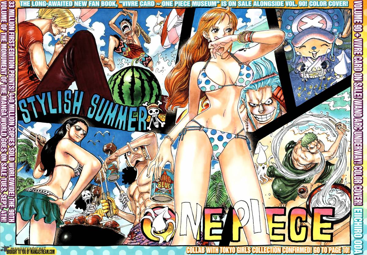 2girls 7boys abs asa back barbecue bare_arms bare_shoulders beach bikini black_hair blonde_hair blue_hair bracelet breasts brook butt_crack cloud curvy food franky_(one_piece) fruit green_hair hips jewelry large_breasts legs long_hair monkey_d_luffy multiple_girls nami_(one_piece) navel nico_robin official_art one_piece orange_hair outdoors reindeer roronoa_zoro sand sanji scar sea short_hair skeleton sky stomach sunglasses swimsuit thick_thighs thighs tongue tongue_out tony_tony_chopper usopp vinsmoke_sanji watermelon