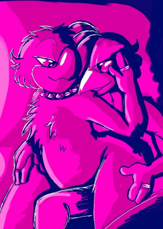 2018 4_fingers anthro avian beak bird bite chicken clothing collar digital_media_(artwork) duo feathers fluffy_chest fur gpassaros_(artist) grinding hands_on_hips jos&eacute;_carioca lapdance looking_back male male/male mammal nude open_mouth open_smile panchito_pistoles pants parrot ring slightly_chubby smile spiked_collar spikes stripper stroke the_three_caballeros thick_thighs wide_hips
