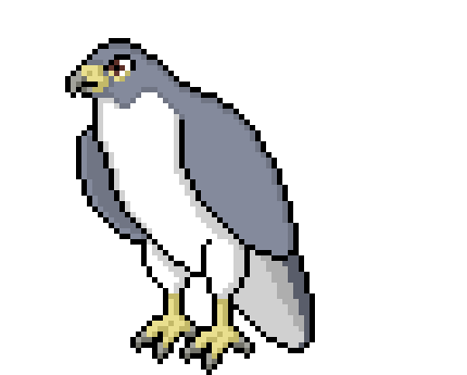 alpha_channel animated avian beak bird blinking crestfallen_warrior digital_media_(artwork) falcon feathered_wings feathers feral grey_feathers low_res male nude peregrine_falcon pixel_(artwork) pixel_animation simple_background solo standing transparent_background white_feathers wings yellow_eyes