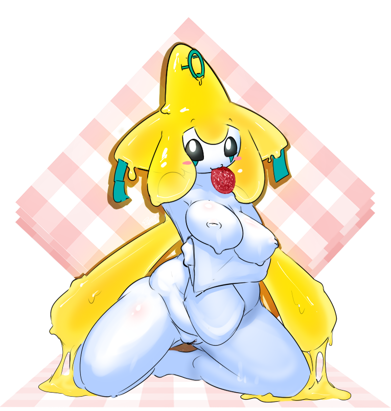 2017 alpha_channel anthro anthrofied areola big_breasts blush breasts cheese digital_media_(artwork) elpatrixf female food humanoid jirachi legendary_pok&eacute;mon looking_at_viewer messy navel nintendo nipples nude pizza pok&eacute;mon pok&eacute;mon_(species) pok&eacute;morph pussy sausage simple_background slightly_chubby smile solo thick_thighs transparent_background video_games voluptuous wide_hips wings