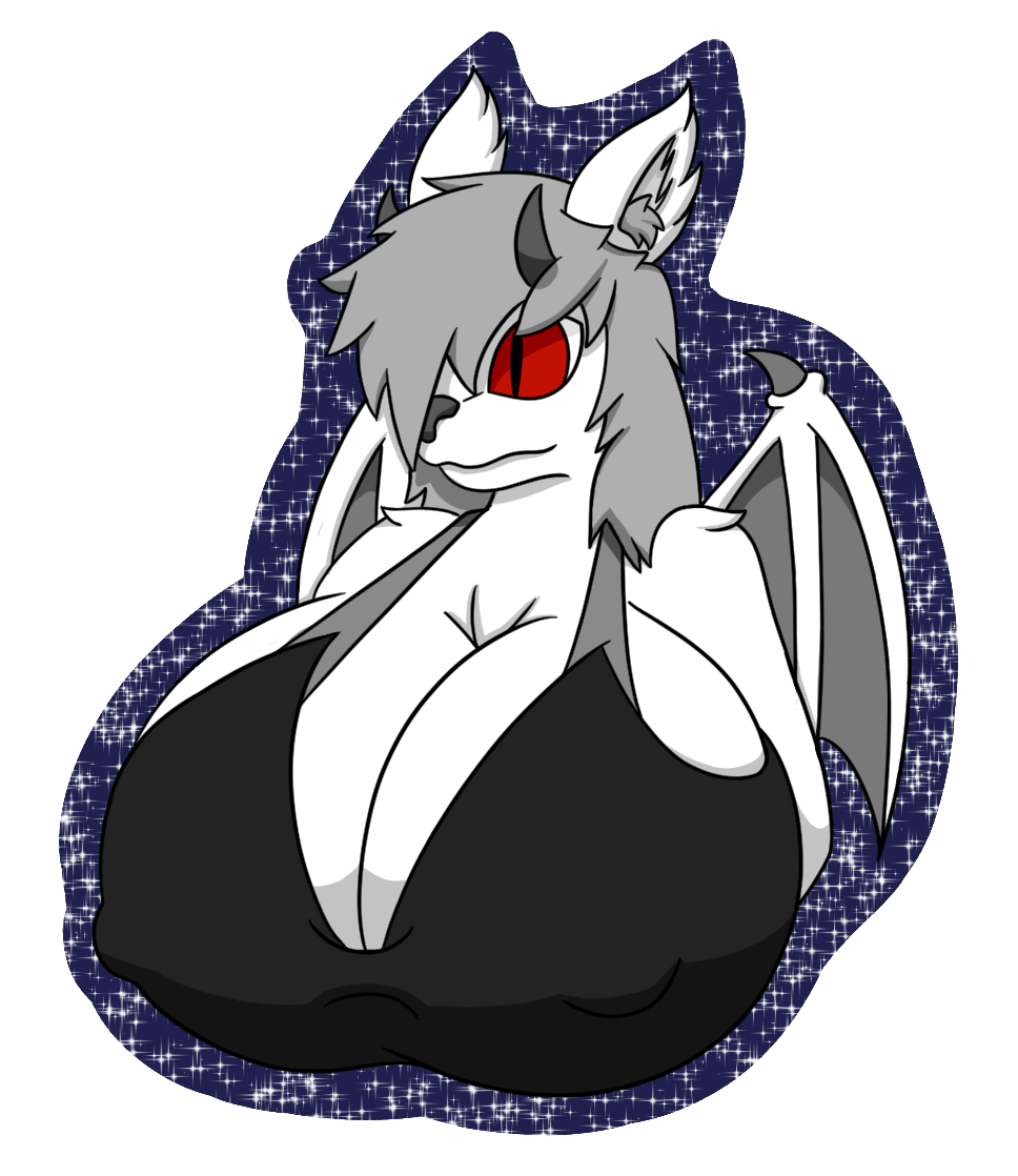 alpha_channel anthro big_breasts breasts canine clothed clothing corrupted corrupted_wolf female fully_clothed horn king_of_sorrow_(artist) mammal red_eyes simple_background solo swimsuit transparent_background wings wolf