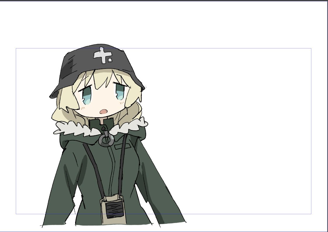 1girl :o blonde_hair blue_eyes blush camera coat combat_helmet cropped_torso fur_collar fur_trim green_coat helmet hood hood_down hooded_coat long_hair long_sleeves military_uniform no_pupils open_mouth shoujo_shuumatsu_ryokou simple_background solo stahlhelm tsukumizu_yuu uniform upper_body white_background yuuri_(shoujo_shuumatsu_ryokou)