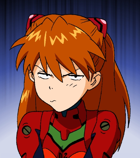 1girl breasts female game_cg girlfriend_of_steel hair_between_eyes hair_ornament long_hair neon_genesis_evangelion neon_genesis_evangelion:_iron_maiden plugsuit soryu_asuka_langley twintails