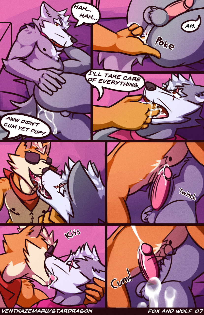 canine clothed clothing comic cum eyewear fingering fox james_mccloud kissing male male/male mammal neckerchief nintendo scar snowballing star_fox sunglasses ventkazemaru video_games whiskers wolf wolf_o'donnell
