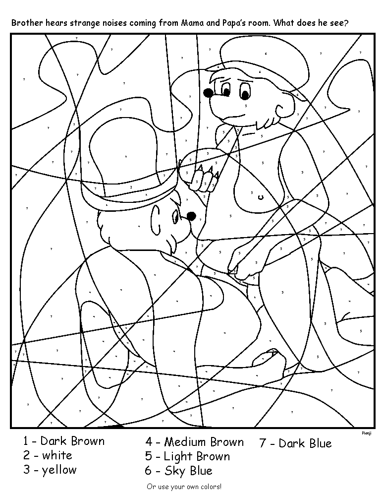 anthro bear berenstain_bears breasts color_by_numbers cowgirl_position female male male/female mama_bear mammal monochrome on_top papa_bear penis pienji pussy sex vaginal