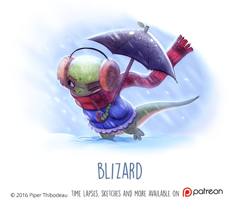 blizzard_(disambiguation) clothing cryptid-creations earmuffs jacket lizard reptile scalie scarf solo topwear umbrella