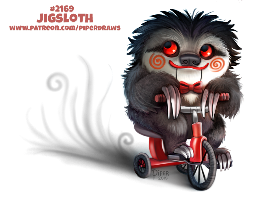 cryptid-creations humor mammal pilosan pun sloth solo three-toed_sloth tricycle visual_pun xenarthran