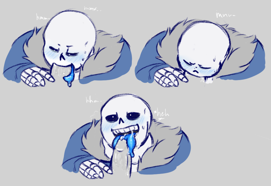 animated_skeleton bone disembodied_penis male male/male not_furry nubs penis sans_(undertale) skeleton undead undertale video_games