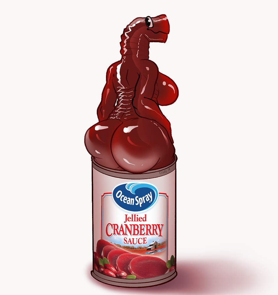 2019 animate_inanimate anthro anthrofied big_breasts big_butt breasts butt can cranberry cranberry_sauce female fivel food food_creature goo_creature holidays huge_butt looking_back nude ocean_spray presenting presenting_hindquarters shiny side_boob simple_background solo thanksgiving white_background