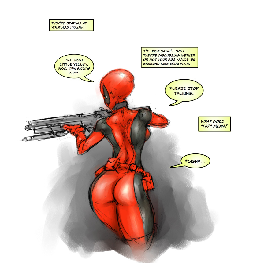 deadpool lady_deadpool marvel rule_63 tagme