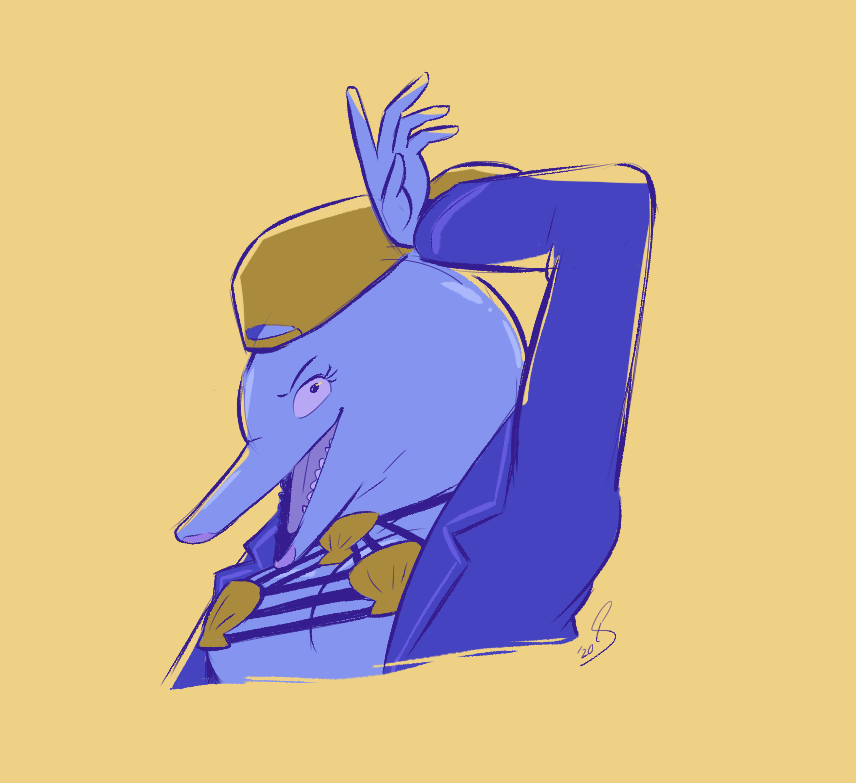 2020 anthro baseball_cap beak bojack_horseman bra cetacean clamshell clamshell_bra clothing delphinoid fawndog female hat headgear headwear jacket looking_at_viewer mammal marine netflix sextina_aquafina signature simple_background solo teeth toothed_whale topwear underwear