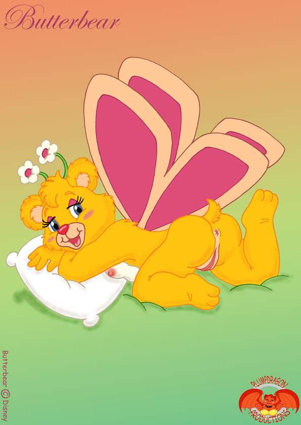 butterbear female fur lying on_front plumpdragon pussy solo wuzzles yellow_fur
