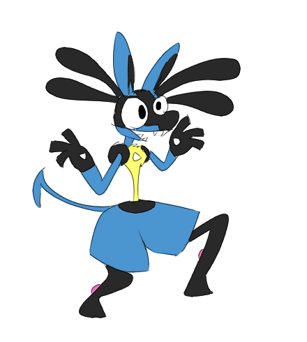 2020 3_fingers anthro black_body black_fur blue_body blue_fur canid canine cursed_image fanboy_and_chum_chum fingers fur gloves_(marking) happy low_res lucario male mammal markings meme nintendo open_mouth pantvore pawpads pok&eacute;mon pok&eacute;mon_(species) sharp_teeth simple_background sketch solo teeth toony video_games what white_background why yellow_body yellow_fur