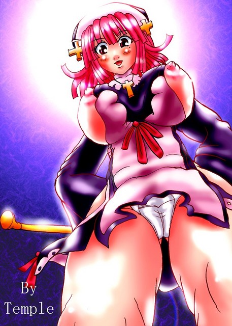 breasts la_pucelle la_pucelle_tactics large_breasts nippon_ichi prier red_hair