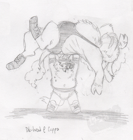 2024 accessory anthro blood bodily_fluids bruised_eye clothed clothing d'andre_da_dien't dot_eyes duo federalchemical1728 fluffalo_(fluffy_pony) fluffy_pony fluffy_pony_(species) fur furgonomics graphite_(artwork) greyscale happy headband hoof_hands larger_male lifting_another looking_at_viewer male male_anthro mammal mane missing_tooth monochrome muscular muscular_anthro muscular_male navel nosebleed open_mouth open_smile pencil_(artwork) semi-anthro simple_background size_difference sketch smaller_male smile sport standing sweat tail tail_tuft topless traditional_media_(artwork) tuft unconscious unguligrade unguligrade_footwear white_background wrestler wrestling wrestling_boots wrestling_briefs wrestling_singlet wristband x_eyes