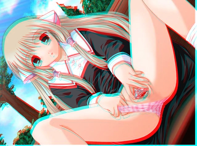anaglyph chii chobits tagme