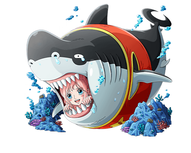 5:4 after_vore alpha_channel belly black_body blue_eyes blush blush_stickers bodskih border bubble clothing duo female fish hair male marine megalo_(one_piece) merfolk one_piece open_mouth overweight pink_hair red_clothing red_shirt red_topwear shark sharp_teeth shirahoshi shirt teeth topwear transparent_border underwater vore water white_belly