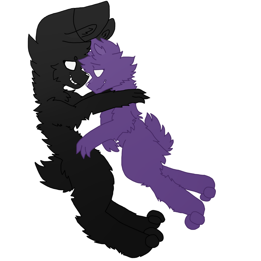 1:1 2015 alpha_channel anthro black_body black_fur duo five_nights_at_freddy's five_nights_at_freddy's_2 fur hug lagomorph leporid long_ears looking_at_another male male/male mammal no_pupils purple_body purple_fur rabbit scurryy scut_tail shadow_bonnie_(fnaf) shadow_freddy_(fnaf) simple_background smile transparent_background ursid ursine video_games white_eyes