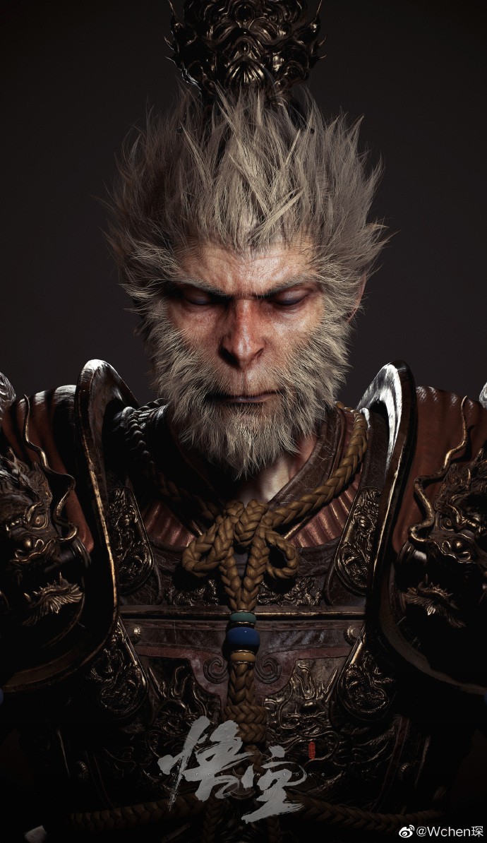 anthro male mammal monkey_king primate unknown_artist wukong