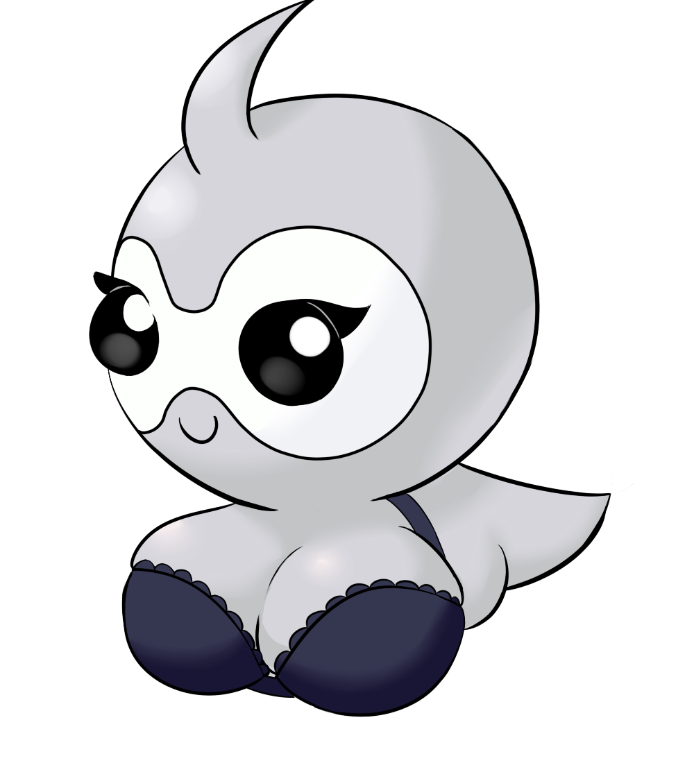 alpha_channel armless big_breasts black_bra black_eyes breasts castform cleavage clothed clothing digital_media_(artwork) eyelashes female front_view grey_body legless looking_at_viewer nintendo normal_castform not_furry pok&eacute;mon pok&eacute;mon_(species) smile solo video_games xelius