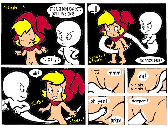 8horns casper_the_friendly_ghost comic harvey_comics wendy_the_good_little_witch