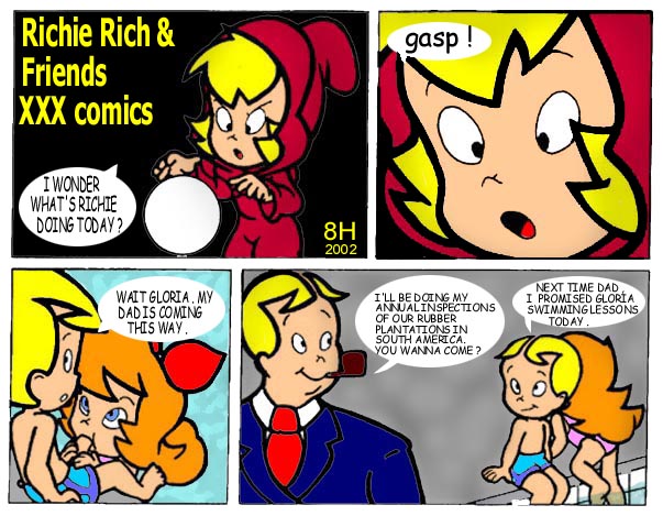 8horns casper_the_friendly_ghost comic gloria_glad harvey_comics richie_rich wendy_the_good_little_witch