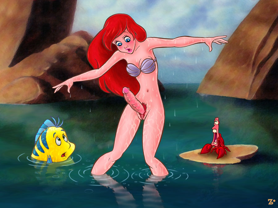 ariel disney tagme the_little_mermaid zandersnazz