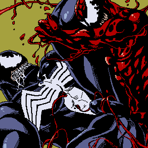 black_carnage carnage marvel red_venom venom
