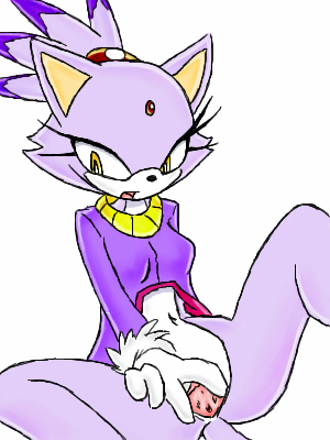 amber_eyes blaze_the_cat bottomless breasts cat clothed clothing feline female fur half-dressed mammal navel ponytail purple_fur pussy sega small_breasts solo sonic_(series) sonic_team spread_legs spread_pussy spreading unknown_artist