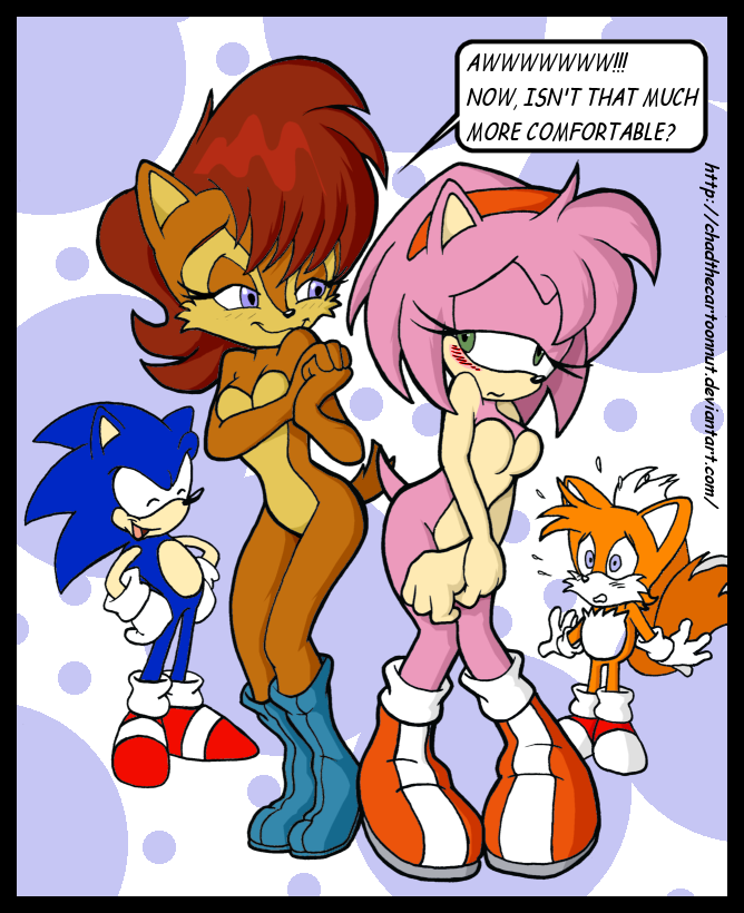 amy_rose archie_comics ccn sally_acorn sonic_team sonic_the_hedgehog tails