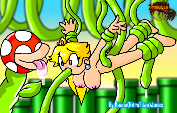 nintendo nitrotitan piranha_plant princess_peach super_mario_bros.