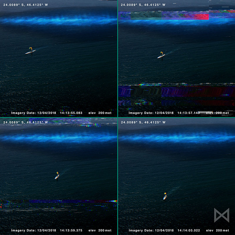 bioluminescence conspiracy energy glowing godzilla godzilla_(series) legendary_pictures monarch monsterverse ocean sea surfer surfing viral_marketing