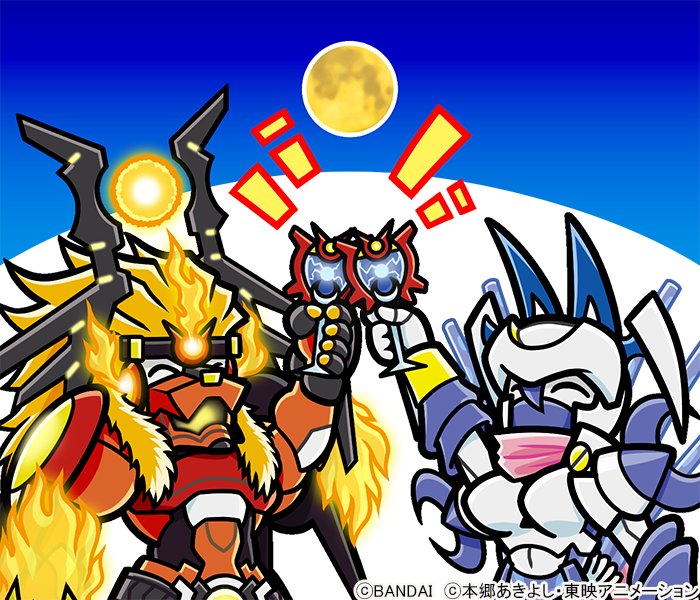 1boy 1girl apollomon arm_up armor blonde_hair blue_hair closed_eyes colored_skin commentary_request cup dianamon digimon digimon_(creature) drinking_glass fire full_moon furry furry_male glass gracenovamon hair_between_eyes lion long_hair mask moon mouth_mask official_art rabbit sun toasting_(gesture) white_skin wine_glass